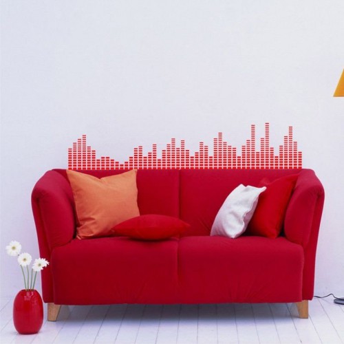 Adesivo de parede Adesivo de Parede Equalizador