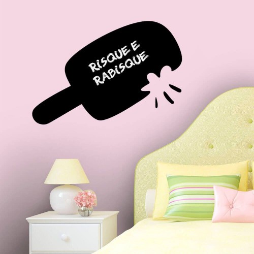 Adesivo de parede Adesivo de Parede Lousa Picolé