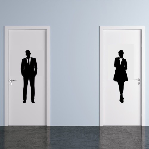 Adesivo de parede Adesivo de Parede Man e Woman