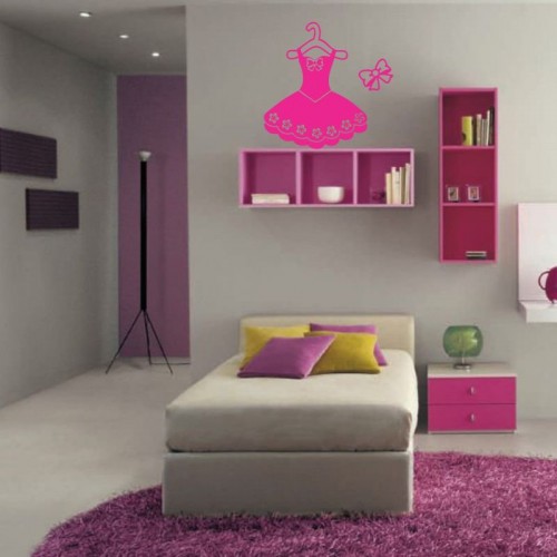 Adesivo de parede Adesivo de Parede Vestido