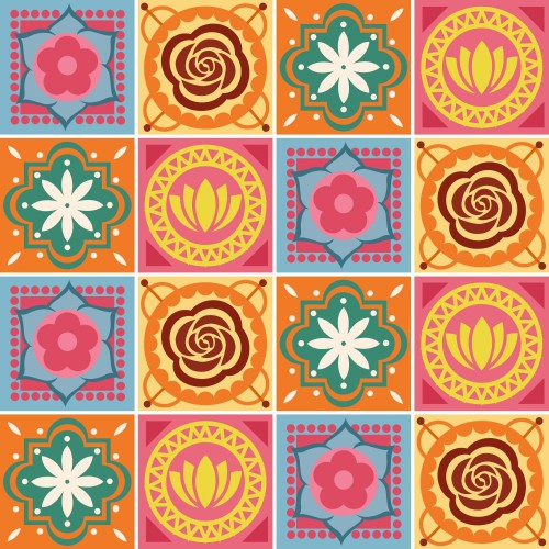 Adesivo de parede Adesivo para Azulejo Flora