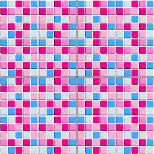 Adesivo de parede Adesivo para Azulejo Pastilha 3D Cute