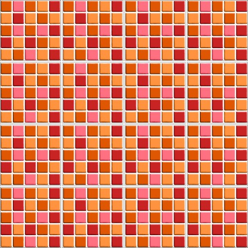 Adesivo de parede Adesivo para Azulejo Pastilha 3D Vermelho