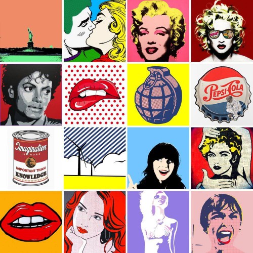 Adesivo de parede Adesivo para Azulejo Pop Art 3