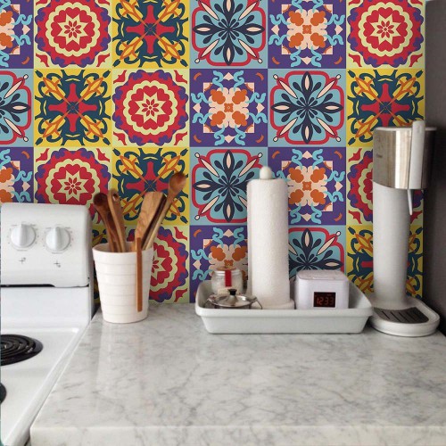 Adesivo de parede Adesivo para Azulejo Ruborize