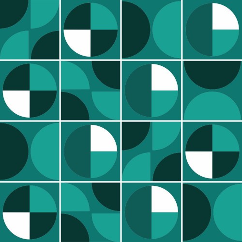 Adesivo de parede Adesivo para Azulejo Tons Verdes