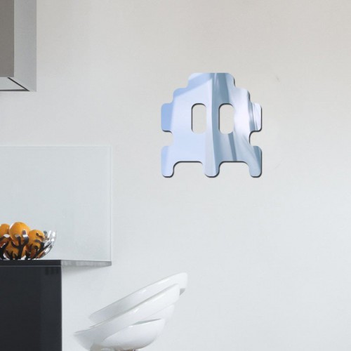 Adesivo de parede Espelho Decorativo 8 bits