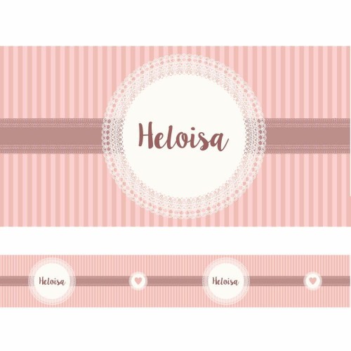 Adesivo de parede Faixa de Parede Renda