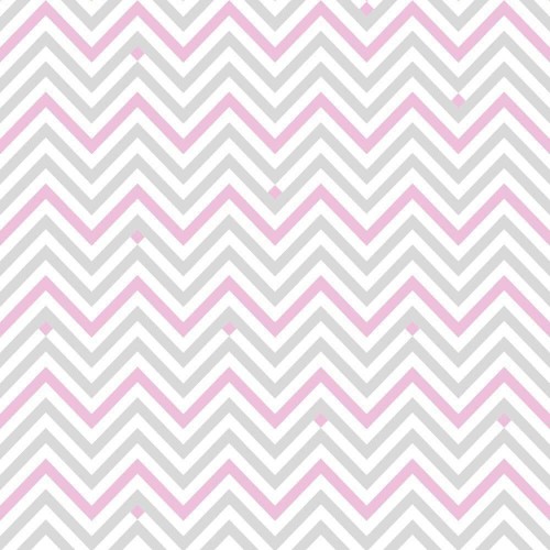 Adesivo de parede Papel de Parede Chevron Star Girl