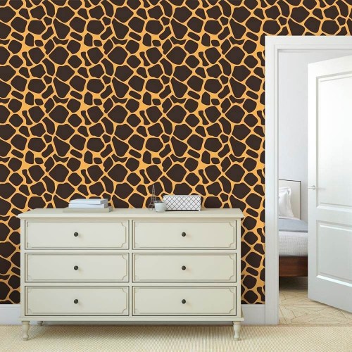 Adesivo de parede Papel de Parede Girafa