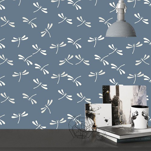 Adesivo de parede Papel de Parede Libélulas