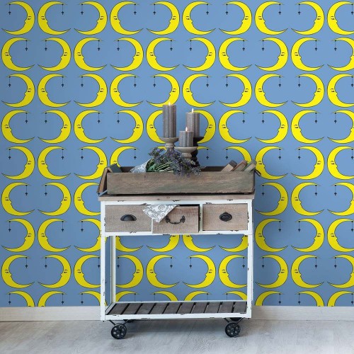 Adesivo de parede Papel de Parede Moon