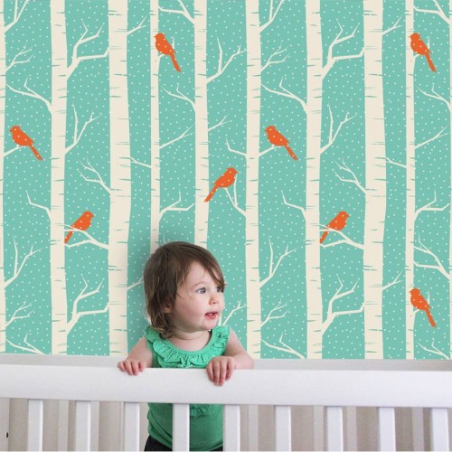 Adesivo de parede Papel de Parede Rio