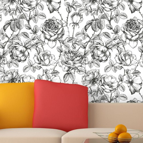 Adesivo de parede Papel de Parede Skyrose