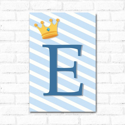 Adesivo de parede Placa Decorativa Personalizado Príncipe