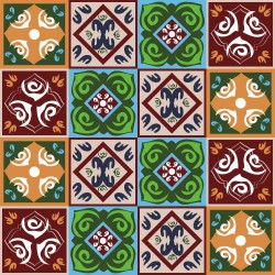 Adesivo para Azulejo Rosacea