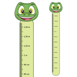Adesivo Régua de Crescimento Lagarto