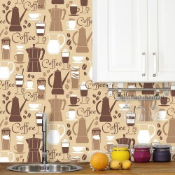 Papel de Parede Coffee
