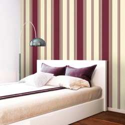 Papel de Parede Listras Wine