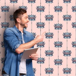 Papel de Parede Lotus Abstract