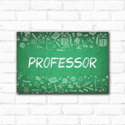 Placa Decorativa Professor